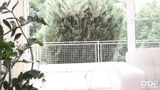 Sole fetish affair with a super-hot teenie towheaded