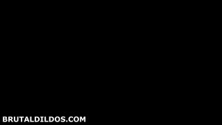 Huge-Titted Russian nubile romps a fuck-a-thon machine