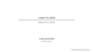 Stylish sweetie deep-throats sausage on her knees