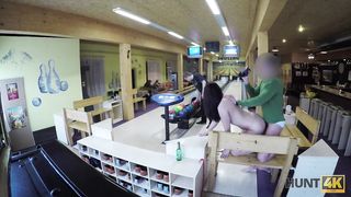 Bowling alley POINT OF VIEW porking