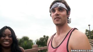 Beach cougars tempt a youthful stud