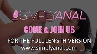 Ebony haired honey is anxiously deep throating her paramour's penis and getting it deep inwards her backside