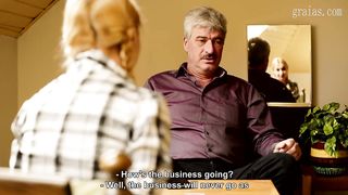 Teenage falls in enjoy with an elderly SADISM & MASOCHISM man