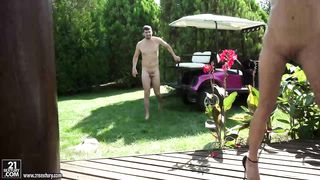 Kristof Cale and Veronica Leal have hooked up and privately made enjoy and had buttfuck fuck-a-thon