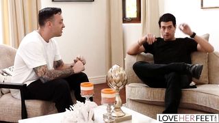 Insane stud is pulverizing his pal's sex-positive sister-in-law while no one else is at home