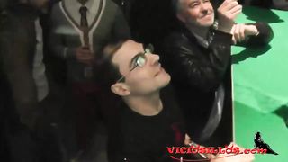 Suhalia and Yarisa Duran are getting drilled on the stage, because it is their job