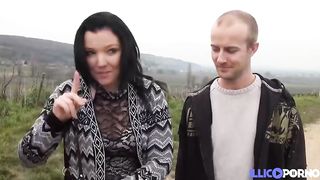 Rose is a whorey dark haired in softcore stocking and garter belt who luvs to get drool- roasted