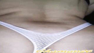 Monstrous caboose stunner is dressed in lil' underpants all the time, because they glance so excellent on her