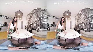 Mexican dark-haired is too naughty to hold back from cuckold on her fucking partner with a neighbor