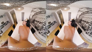 Mexican dark-haired is too naughty to hold back from cuckold on her fucking partner with a neighbor