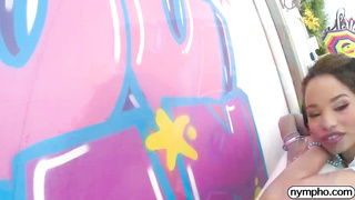 Cecilia Lion is a splendid, Ebony honey with curly hair who luvs orgy more than anything else