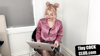 British mistress rating pathetic micro dicks