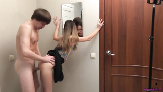 Hotwife Wifey Gets Rigid Humped by Hubby After Returning From Neighbor - Ripped Tights and Internal Ejaculation