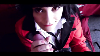 She Revved into a Fuckfest Sub to Pay her Bets. Yumeko Kakegurui Costume Play