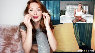 Azul Hermosa and Lacy Lennon are tugging while eyeing each other on webcam and liking it