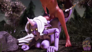 Animation creatures are in the mood for scorching intercourse and just can't stop pleasuring each other