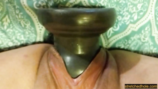 Kinky mature luvs to use humungous bang-out playthings while jacking, because it senses so banging excellent