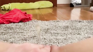 urinating on my fresh carpet