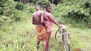 OKONKWO GAVE THE VILLAGE SLAY GODDESS A ELEVATE WITH HIS BICYCLE, PORKED HER OUTDOOR