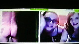 2 horny College girls jaw-dropping delight for my hot flash (+ sound )