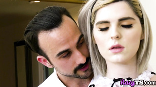 French maid tgirl barebacked by cheating husband
