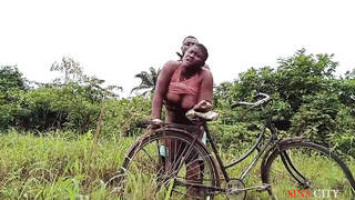 ALL THE MAIDENS  WANTS TO TEAR UP HIM BECAUSE HE IS THE ONLY STUD THAT HAS A BICYCLE IN THE COMMUNITY