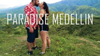 Sex-Positive dark-haired is having awesome bang-out in the nature with a guy who isn't her colleague