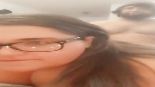 Plump woman is loving while having casual fuck-fest with a wild stud from the vicinity