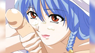 Anime Porn stud give way when her elder sex addict sista tempt him