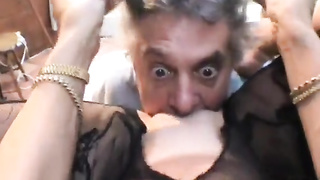 Lewd damsel gets pinkish vag tang pulverized