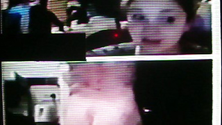 6 stripteased giggling College girls get a good look (+ sound )