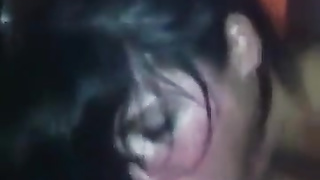 Amatuer Fuck Tape with promiscuous wifey getting a facial cumshot