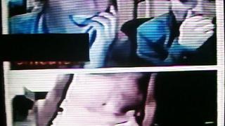 2 brunette College girls can't resist seeing my strip show