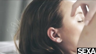 Lovable lesbos are intensively making love with each other, in the middle of the day