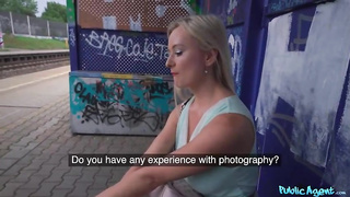 Czech towheaded, Lily is flashing her fun bags for free-for-all and getting boinked for a bunch of money