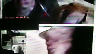 2 pretty College girls smiles & applause at my strip show