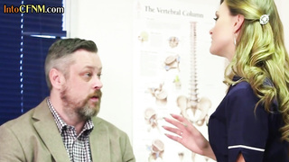 CFNM femdom group humiliating small dick