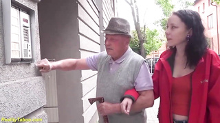 Bitchy dark haired is having bang-out with an older boy who enjoys her wooly slit a plenty of