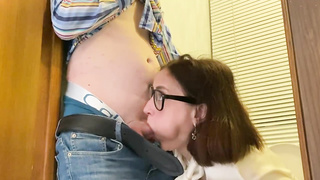 Muddy minded dark-haired, Alina Tumanova got down on her knees to deep-throat her college girl's rock-hard sausage