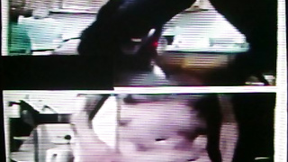 Hysterical College girl loves my strip show (+ sound )