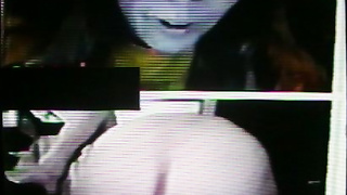 Dirty College girl gets a closer look at my strip show