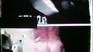 College girl hides her naughty face seeing my strip show