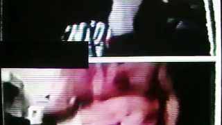 College girl hides her naughty face seeing my strip show