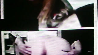 Squeeling college girls film my strip show (+ sound )