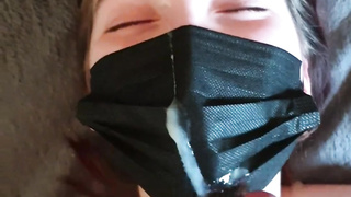 TABOO stepdaddy and daughter-in-law lockdown led to ultra-kinky facial cumshot!