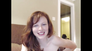 red-haired  super-hot lady witness more at 5minutes.guys