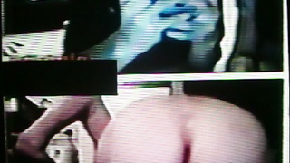 3 giggling college girls film my strip show (+ sound )