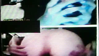 3 giggling college girls film my strip show (+ sound )