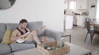 Enticing light-haired babe, Lilly Bell got plumbed rock-hard in the kitchen and liked it a plenty of