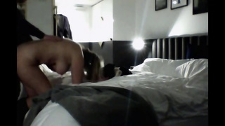 Married chick was caught on gauze while she was getting nailed rock-hard in a motel bedroom